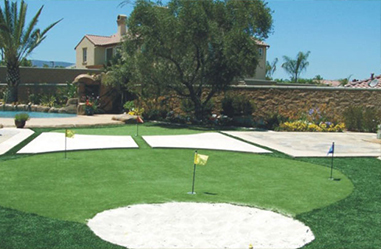 16mm Pile Height Nylon Material High Density Golf Synthetic Turf for Putting Green