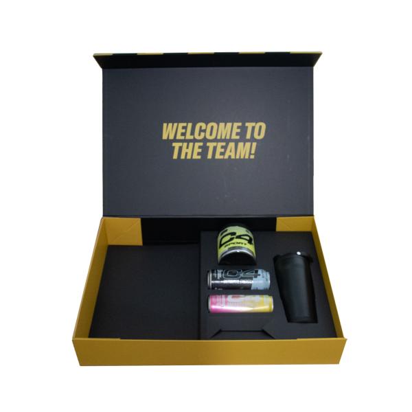 Custom Luxury Gift Box With High-End Magnetic Flip Cover Gift Packaging Magnet Closure Lid