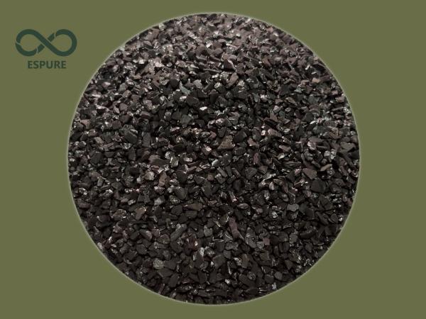 1700 mg/g Coconut Shell Activated Carbon — 20*50 Mesh Granules, Bulk, ISO & NSF Certified