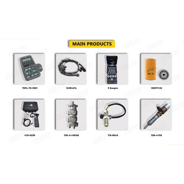 High-Quality Excavator Monitor PC200-8 P300-8 with 6 Months Warranty Part Numbers 7835-30-1007 7835-31-1005