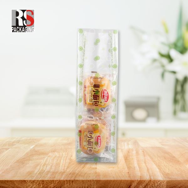 Хлеб с перекрещенным квадратным дном PP мешки Пластиковая упаковка продуктов питания OPP Bopp Block Дно мешки для торта