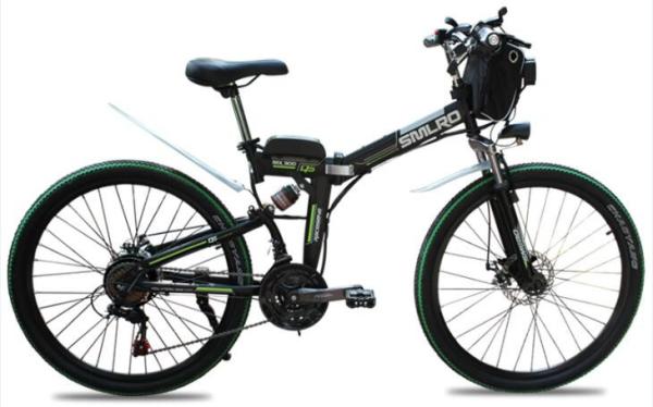 FC Approved 24 Inch Folding Electric Bike IPS6 Waterproof With 60 N.M Torque