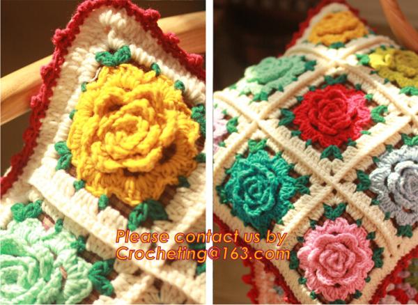 new cotton crochet pillow cover cotton knitted pillow cover cushion towel for home decor