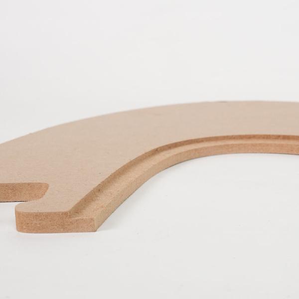 3mm 6mm 9mm 12mm 18mm Laser Cutting MDF Board E0 Single Side