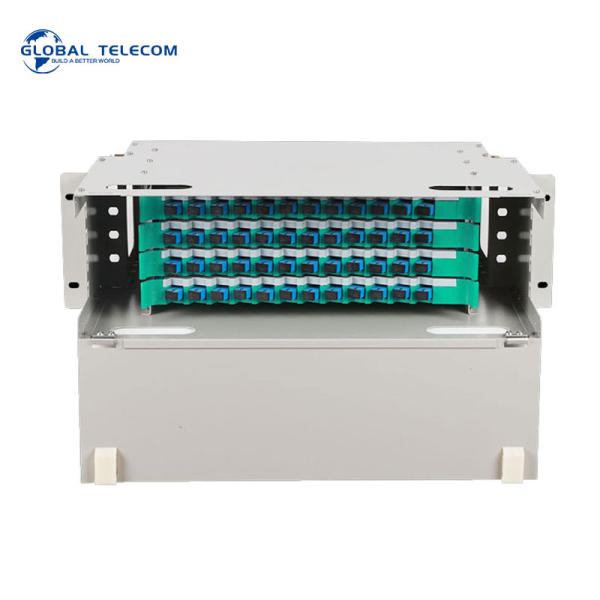 Odf Fiber Optic Patch Panel Wall Mounted 12 24 48 96 144 Port