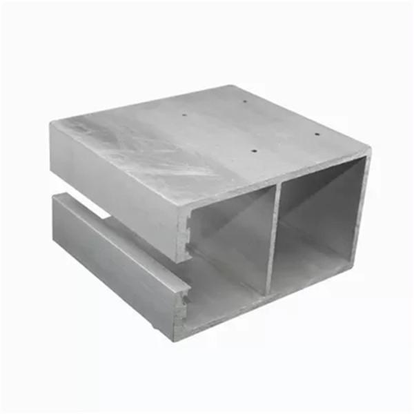 Construction 6063 T6 Aluminium Industrial Profile High Corrosion Resistance