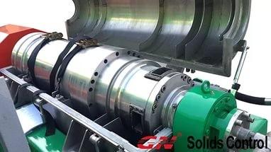High Efficiency Horizontal Industrial Decanter Centrifuge For Water Solid Treatment