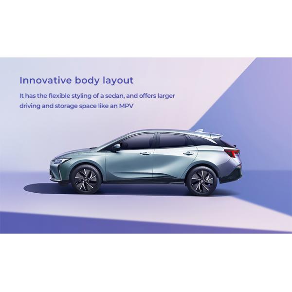 Left Hand Drvie Buick Bluish 6 Fast Speed Electric Sedan Car 170km/H