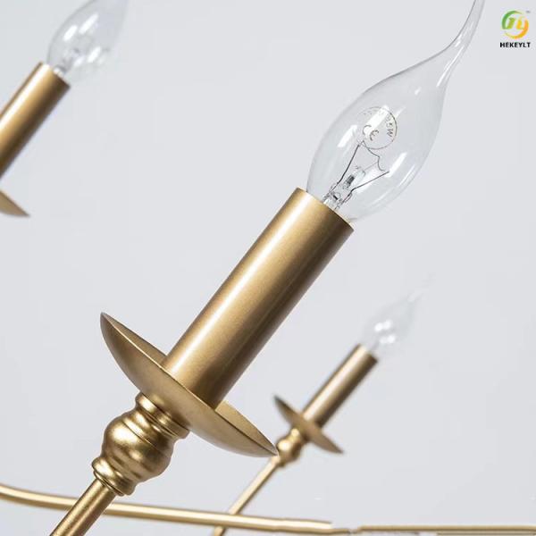 Света шкентеля выставочного зала атмосфера нордического модная с шариком СИД