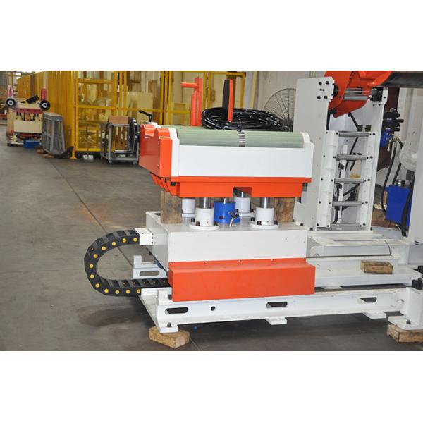 Metal Strip Stamping Decoiler And Straightener Punch Blanking Upper And Lower Feeder