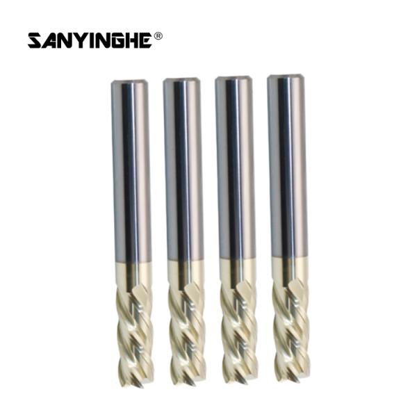 HRC63 Carbide Corner Radius End Mill 4 Flute End Mill Cutter