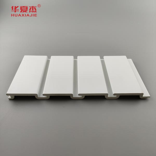 Smooth Surface PVC Slatwall Panels with Excellent Fire Resistance and waterproof for Garage Walls