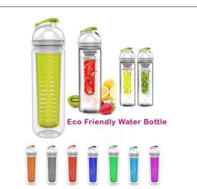 28oz Tritan fruit infuser water bottle,Made of durable Eastman TritanTM