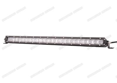 120W 5W Single Row LED Light Bar 4D Lens For Driving Offroad SUV ATV Truck