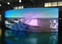 La publicité imperméable a courbé l'affichage à LED P5 millimètre pour des stades/studio