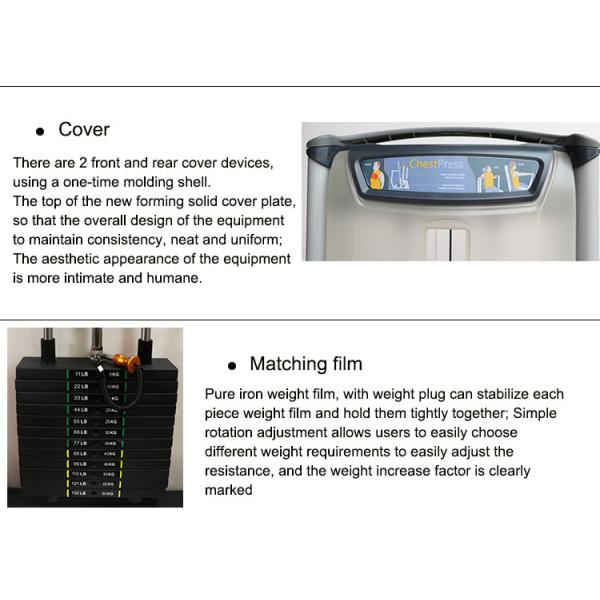 Heavy Duty Matrix Commercial Fitness Equipment Steel Frame Fly / Chest Press Machine
