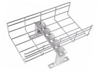 Galvanized Steel Grounding clamp for Wire Mesh Cable Tray Basket
