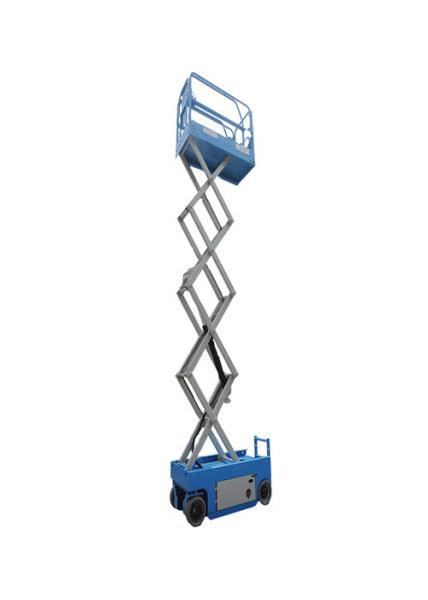 3kw Self Propelled Electric Scissor Lift Solid Non Marking Tires Mobile Elevated