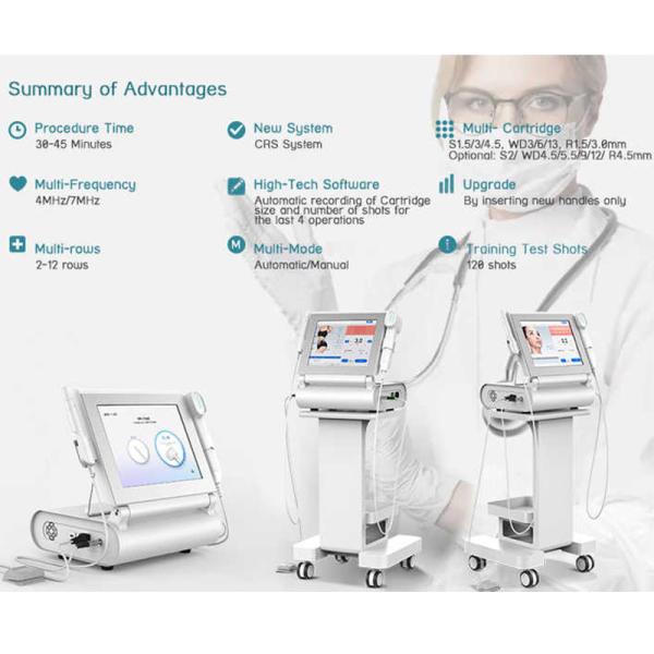 Appareil de beauté à ultrasons 220V-240V / machine de lifting facial Système de contourage du corps pour le commerce