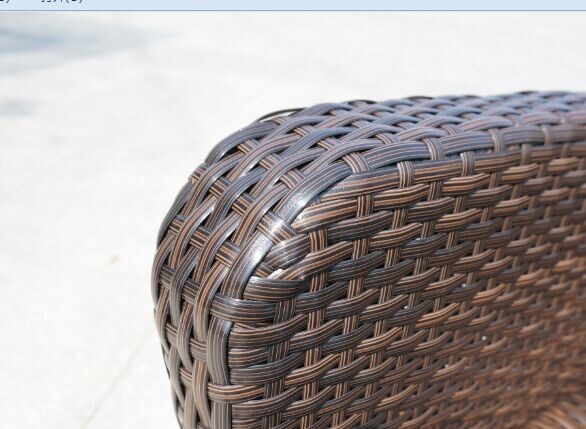 Outdoor furniture wicker dinning table--16041