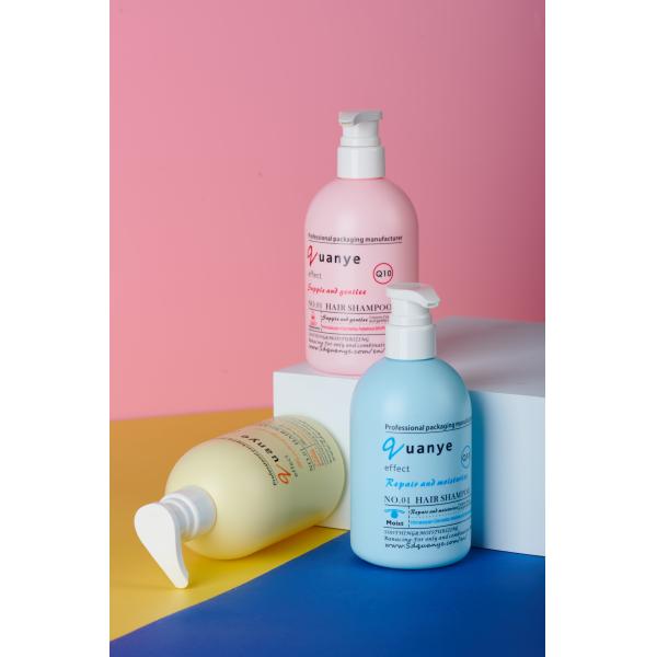OEM 450ml Plastic Cosmetic Bottles For Conditioner Lotion