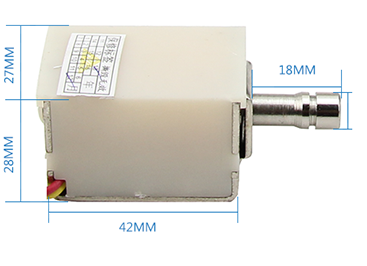 Соединитель белизны замка 12В /24V Оптионвитх шкафа соленоида круглой головки электрический