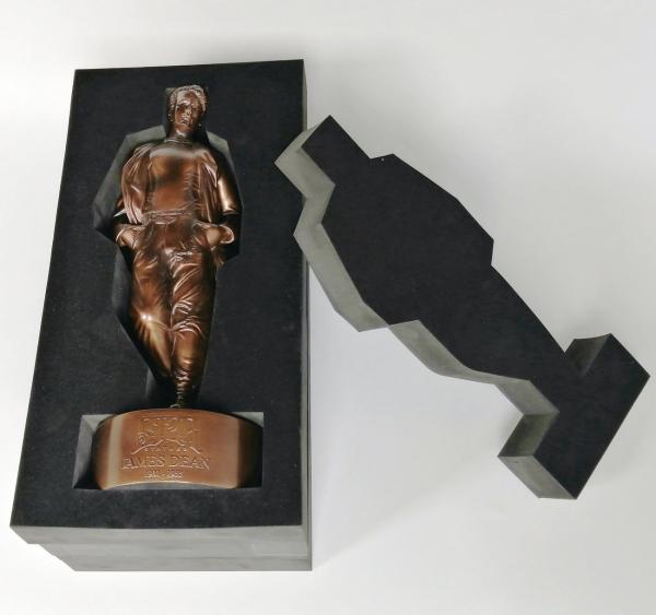 Cortar de empacotamento das inserções da espuma de Eva protetor para a estátua de bronze