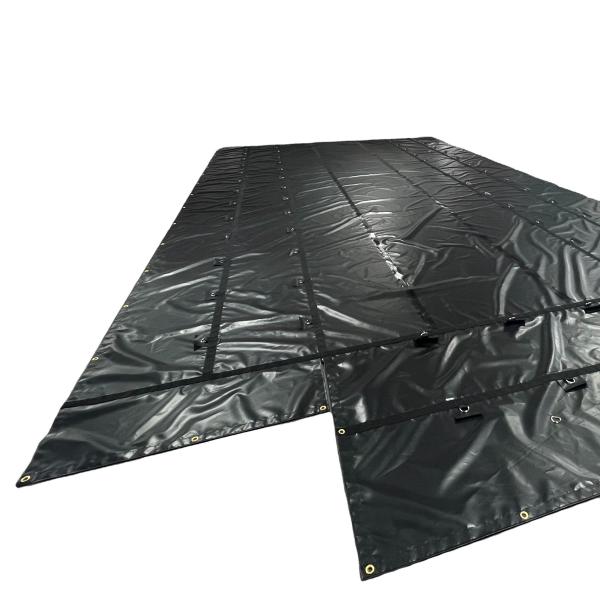 18oz PVC Truck Cover Heavy Duty PVC Vinyl Flatbed Lumber Tarp