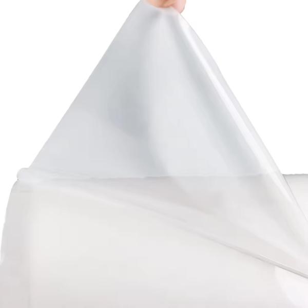 Hot Melt Glue Double Sided PES Hot Melt Adhesive Film With Release Paper for Embroidery Labels Fabric