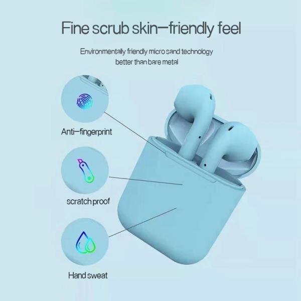 Inpods I12 Tws Bluetooth Smart Bracelet Earphone Headset Noise Cancelling Waterproof