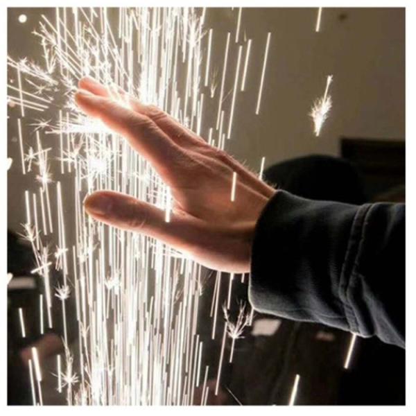 Equipamento de efeito de palco Máquina de incêndio Sparkle Cold Fire Work Spark Machine