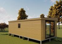Quadro de aço modular de calibre leve Bungalow pré-fabricado, Prefabricado para terremotos baratos