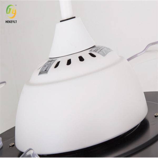 Дюйм Downrod света 72W 42 потолочного вентилятора металла СИД акриловый умный черный