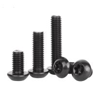 ISO7380 Black Oxide Coated Torx Pan Head Screws Anti-Corrosion Fasteners
