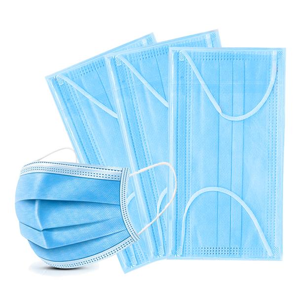 Odorless Medical Grade Mask , 3 Ply Surgical Mask Comfortable Breathing