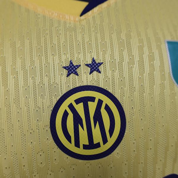 Inter Milan 2024-2025 Away Player Jersey - Long Sleeve Customizable