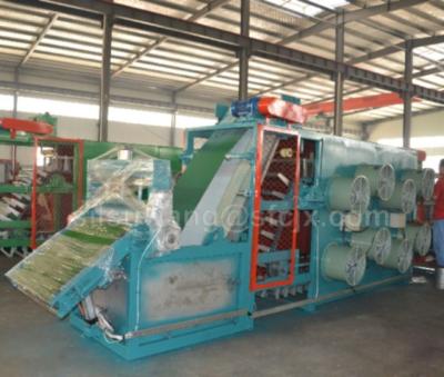 Grupo de borracha da abanada da peruca fora da máquina