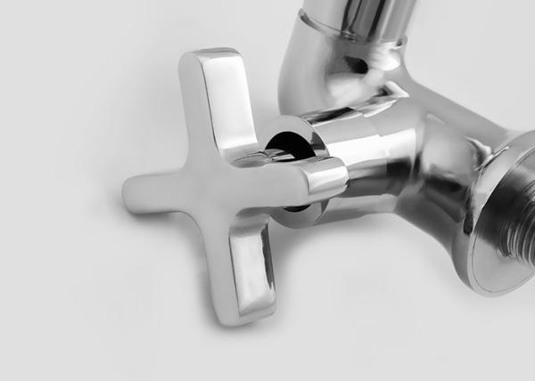 Universal Commercial Kitchen Faucets Stainless Steel Pipe Brass Water Taps