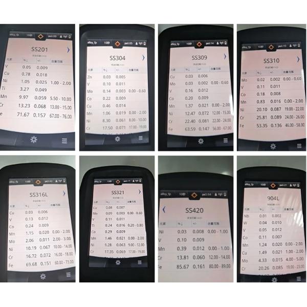 Сварные квадратные трубы из нержавеющей стали ERW бесшовные 316 304 430 201 трубы 3MM-500MM