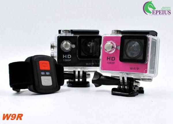 Super 4K WIFI EKEN W9R Gopro Motorcycle Helmet 2.4G Remote Control 2.0'' TFT