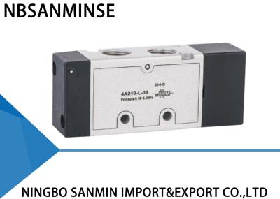 1 / 8 1/4 porto único/certificação ativa da válvula solenoide ISO9001 do dobro