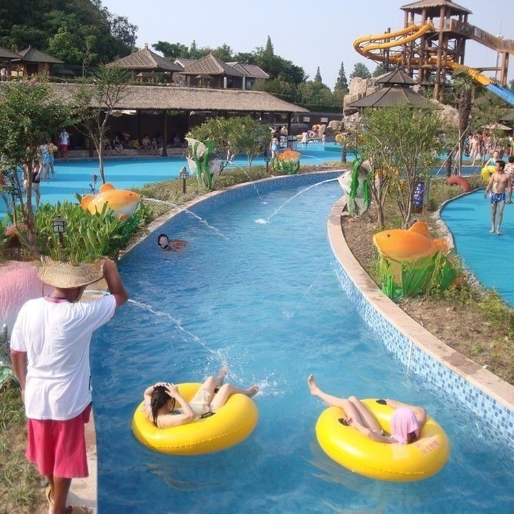 Искусственная приливная струя Country Lazy River At Water Park