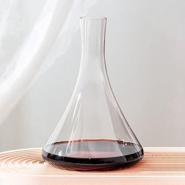 Filtro de vidro sem chumbo fundido mão de Crystal Wine Decanter 1500ml 52oz