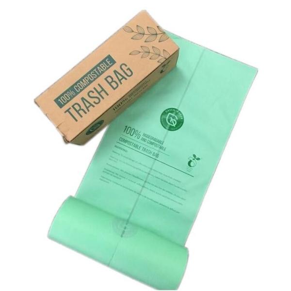 eco friendly biodegradable plastic compostable garbage bags, compostable biodegradable printed charity donation bag