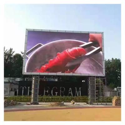Centre commercial Affichage LED fixe extérieur 960mm*960mm 6500cd/m2