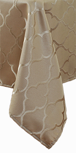 Tablecloth Rectangle Stain Resistant Spillproof Washable Polyester Gingham Table Cloth Outdoor Picnic, Kitchen holiday