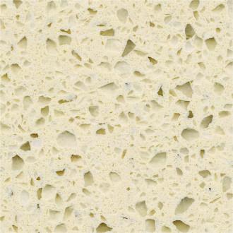 Buff Sparkle Quartz Worktops , Quartz Bathroom Countertops Acid Resistance