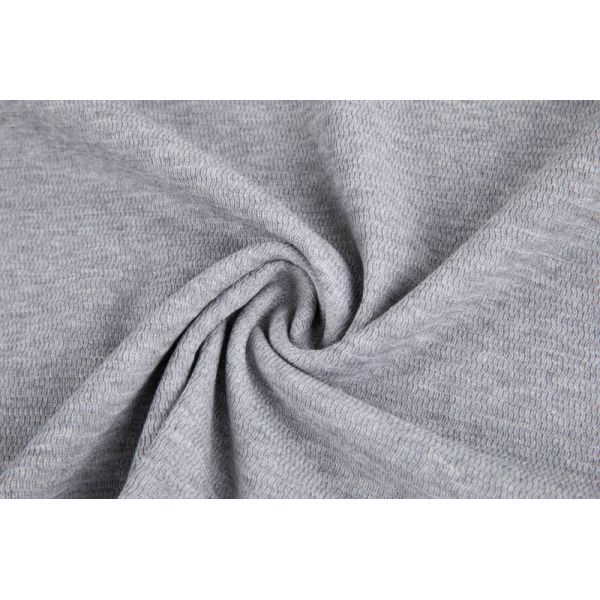 Gray Long Sleeve Shirt 90% Cotton Casual T-Shirt for Comfortable Wear