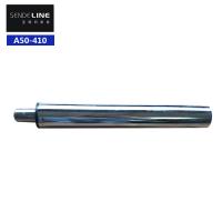 1.1kg de silla de oficina de metal de resorte de gas para la función de rotación suave duradera cromada / negro sólo