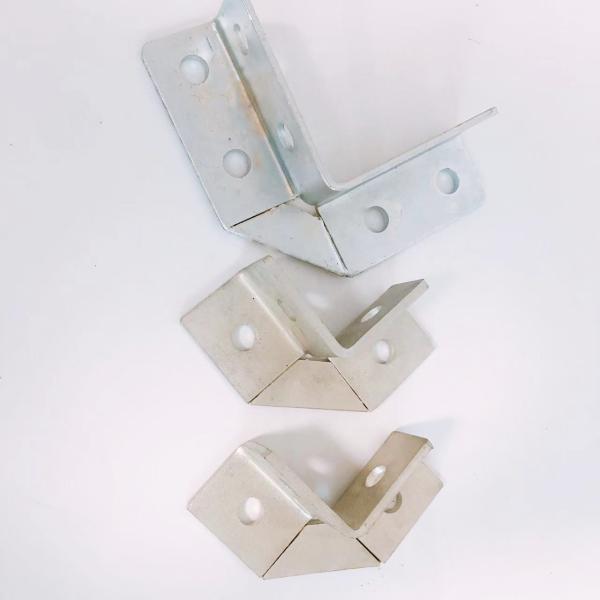 1.2mm утюг l угловой кронштейн кронштейна соединителя угла нержавеющей стали 90 градусов гальванизировало
